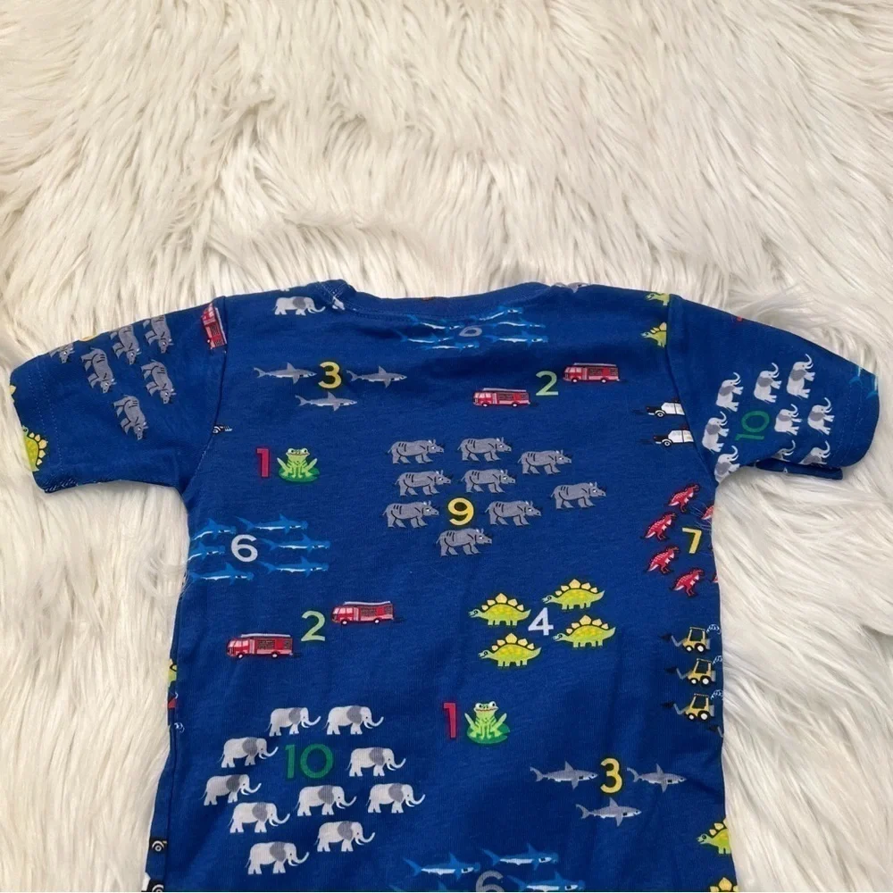 The Children's Place Sleep T-Shirt Blue Numbers